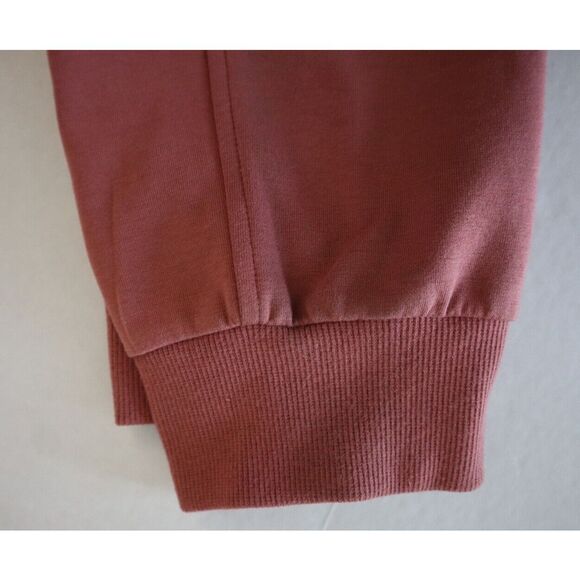 Old Navy Active Women's Sz M Mauve Pink High-Rise Dynamic Fleece Jogger Pants - Picture 9 of 11